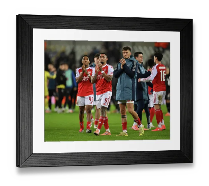 Framed Print : Club Brugge KV v Arsenal FC - UEFA Champions League 2025 / 26 League Phase MD6