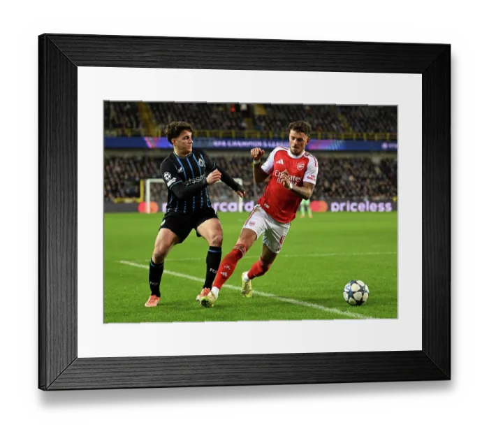 Framed Print : Club Brugge KV v Arsenal FC - UEFA Champions League 2025 / 26 League Phase MD6 Framed Print : Club Brugge KV v Arsenal FC - UEFA Champions League 2025 / 26 League Phase MD6