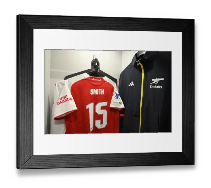 Framed Print : Arsenal FC v FC Twente - UEFA Women's Champions League 2025 / 26 League Phase MD5 Arsenal FC v FC Twente - UEFA Women's Champions League 2025 / 26 League Phase MD5