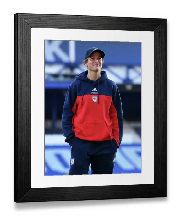 Framed Print : Everton v Arsenal - Barclays Women's Super League Everton v Arsenal - Barclays Women's Super League