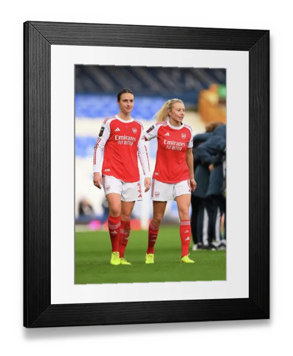 Framed Print : Everton v Arsenal - Barclays Women's Super League Everton v Arsenal - Barclays Women's Super League