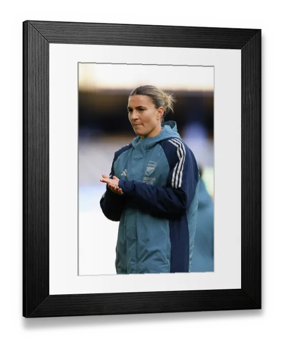 Framed Print : Everton v Arsenal - Barclays Women's Super League Everton v Arsenal - Barclays Women's Super League