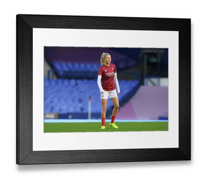 Framed Print : Everton v Arsenal - Barclays Women's Super League Everton v Arsenal - Barclays Women's Super League