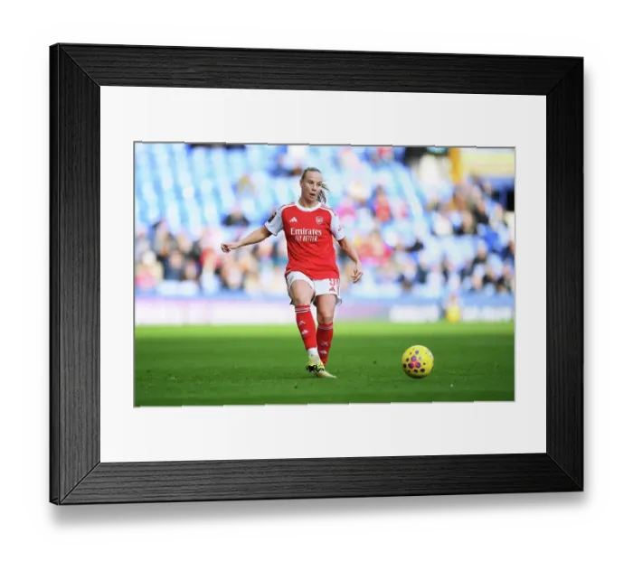 Framed Print : Everton v Arsenal - Barclays Women's Super League Everton v Arsenal - Barclays Women's Super League