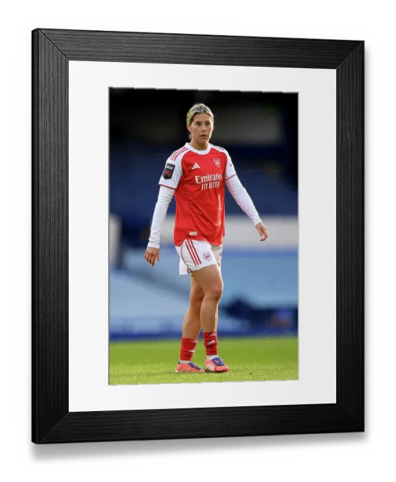 Framed Print : Everton v Arsenal - Barclays Women's Super League Everton v Arsenal - Barclays Women's Super League