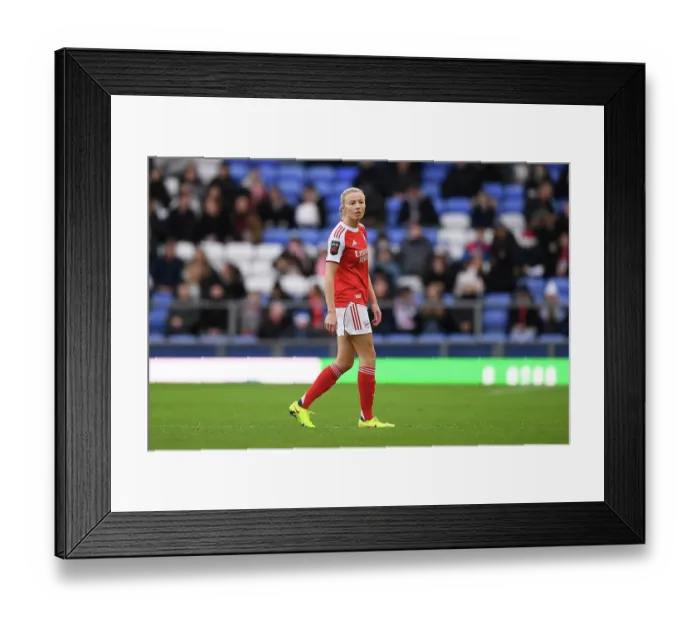 Framed Print : Everton v Arsenal - Barclays Women's Super League Everton v Arsenal - Barclays Women's Super League