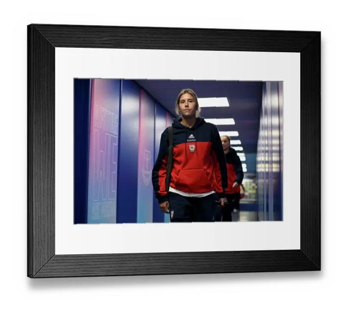 Framed Print : Everton v Arsenal - Barclays Women's Super League Everton v Arsenal - Barclays Women's Super League