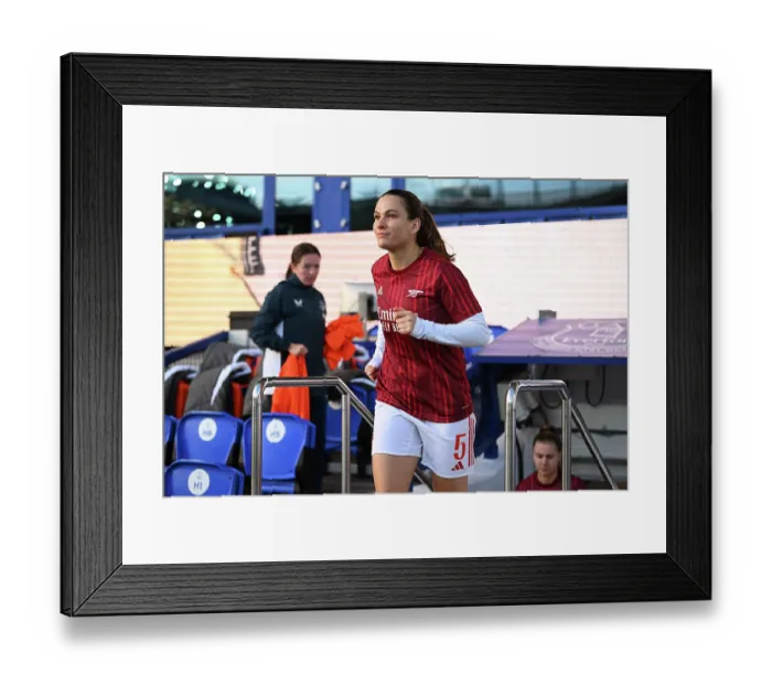 Framed Print : Everton v Arsenal - Barclays Women's Super League Everton v Arsenal - Barclays Women's Super League