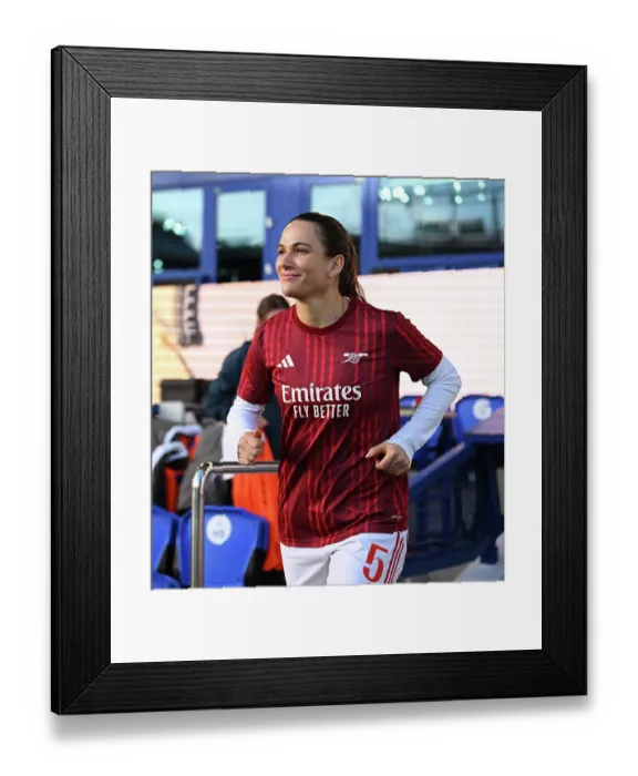 Framed Print : Everton v Arsenal - Barclays Women's Super League Everton v Arsenal - Barclays Women's Super League