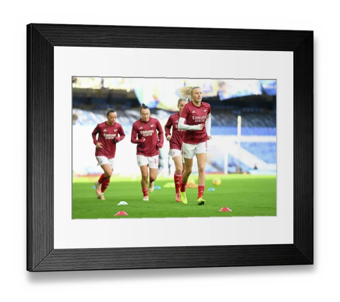Framed Print : Everton v Arsenal - Barclays Women's Super League Everton v Arsenal - Barclays Women's Super League