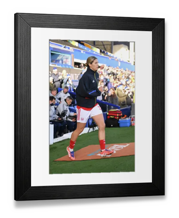 Framed Print : Everton v Arsenal - Barclays Women's Super League Everton v Arsenal - Barclays Women's Super League