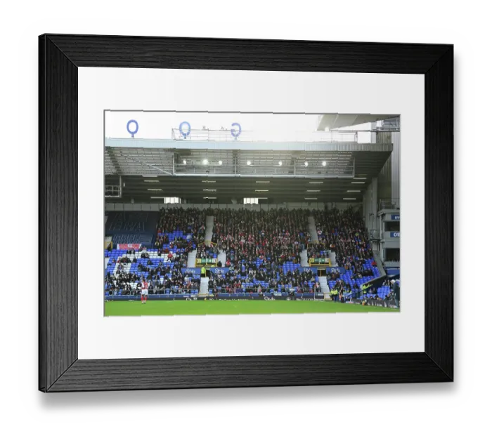 Framed Print : Everton v Arsenal - Barclays Women's Super League Everton v Arsenal - Barclays Women's Super League