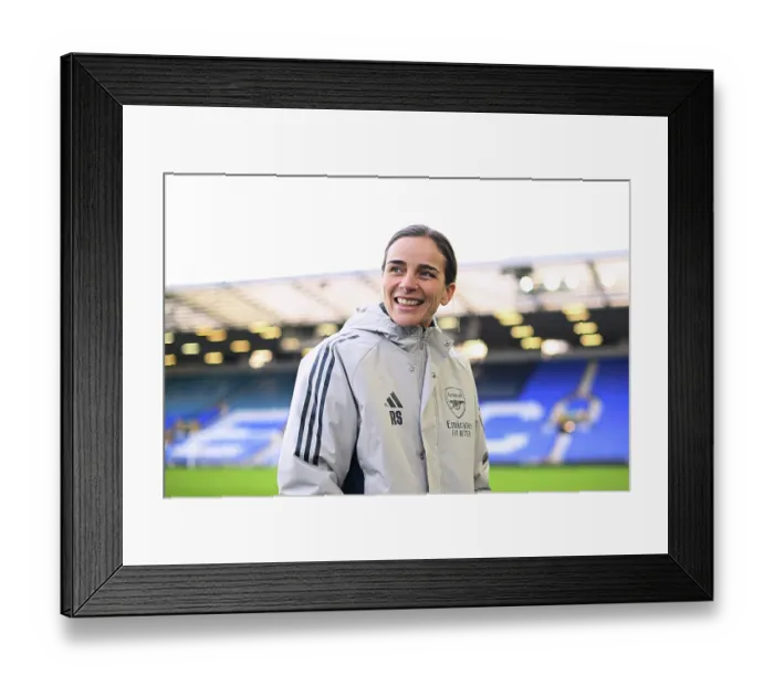 Framed Print : Everton v Arsenal - Barclays Women's Super League Everton v Arsenal - Barclays Women's Super League
