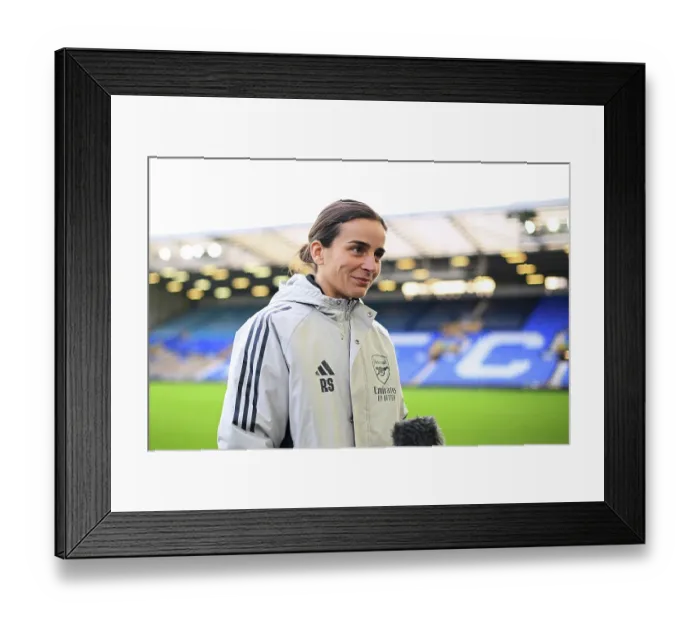Framed Print : Everton v Arsenal - Barclays Women's Super League Everton v Arsenal - Barclays Women's Super League