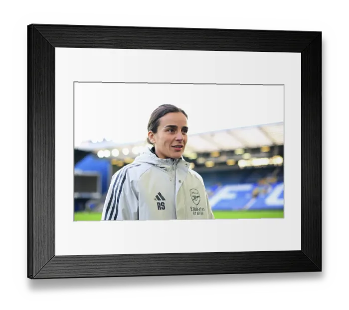 Framed Print : Everton v Arsenal - Barclays Women's Super League Everton v Arsenal - Barclays Women's Super League