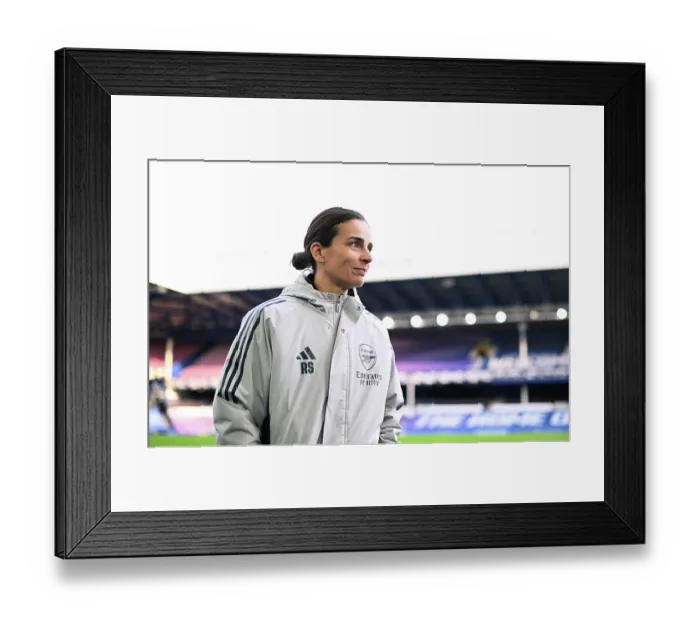 Framed Print : Everton v Arsenal - Barclays Women's Super League Everton v Arsenal - Barclays Women's Super League