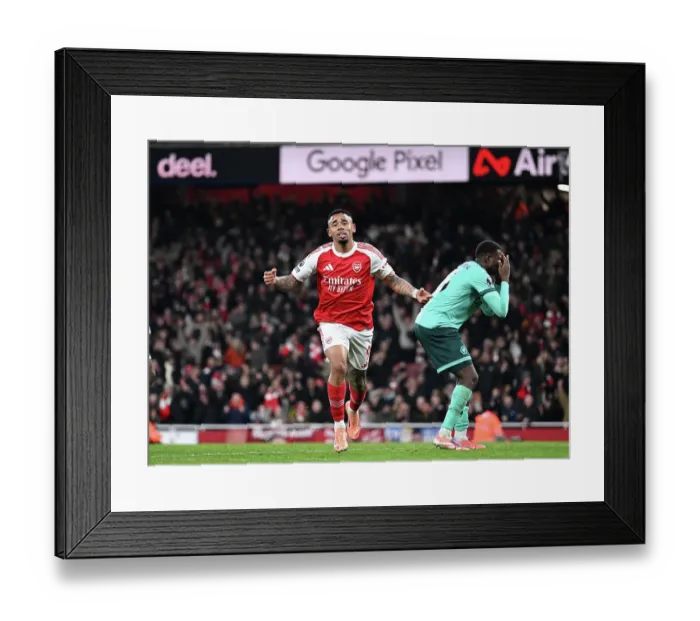Framed Print : Arsenal v Wolverhampton Wanderers - Premier League