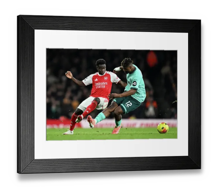 Framed Print : Arsenal v Wolverhampton Wanderers - Premier League Framed Print : Arsenal v Wolverhampton Wanderers - Premier League