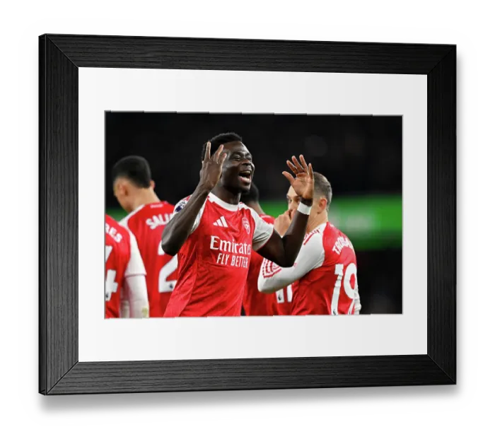 Framed Print : Arsenal v Wolverhampton Wanderers - Premier League Framed Print : Arsenal v Wolverhampton Wanderers - Premier League