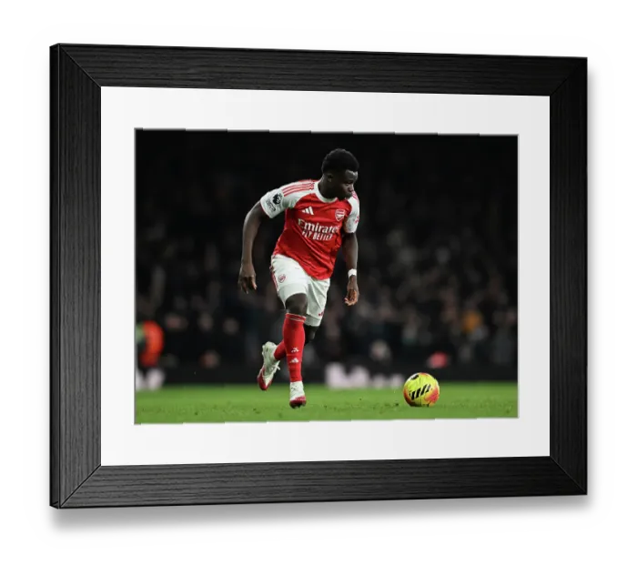 Framed Print : Arsenal v Wolverhampton Wanderers - Premier League