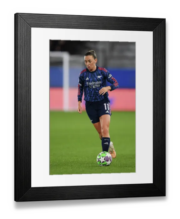 Framed Print : Oud-Heverlee Leuven v Arsenal FC - UEFA Women's Champions League 2025 / 26 League Phase MD6 Oud-Heverlee Leuven v Arsenal FC - UEFA Women's Champions League 2025 / 26 League