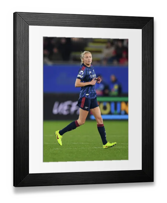 Framed Print : Oud-Heverlee Leuven v Arsenal FC - UEFA Women's Champions League 2025 / 26 League Phase MD6 Oud-Heverlee Leuven v Arsenal FC - UEFA Women's Champions League 2025 / 26 League