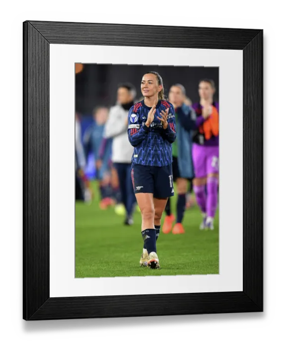 Framed Print : Oud-Heverlee Leuven v Arsenal FC - UEFA Women's Champions League 2025 / 26 League Phase MD6 Oud-Heverlee Leuven v Arsenal FC - UEFA Women's Champions League 2025 / 26 League
