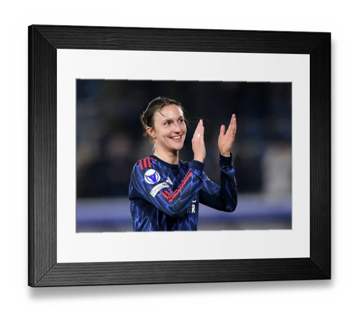 Framed Print : Oud-Heverlee Leuven v Arsenal FC - UEFA Women's Champions League 2025 / 26 League Phase MD6 Oud-Heverlee Leuven v Arsenal FC - UEFA Women's Champions League 2025 / 26 League