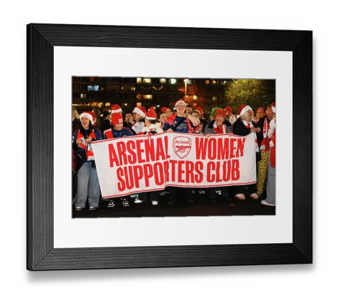 Framed Print : Oud-Heverlee Leuven v Arsenal FC - UEFA Women's Champions League 2025 / 26 League Phase MD6 Oud-Heverlee Leuven v Arsenal FC - UEFA Women's Champions League 2025 / 26 League