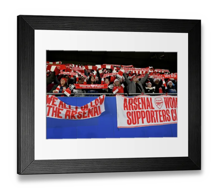 Framed Print : Oud-Heverlee Leuven v Arsenal FC - UEFA Women's Champions League 2025 / 26 League Phase MD6 Oud-Heverlee Leuven v Arsenal FC - UEFA Women's Champions League 2025 / 26 League