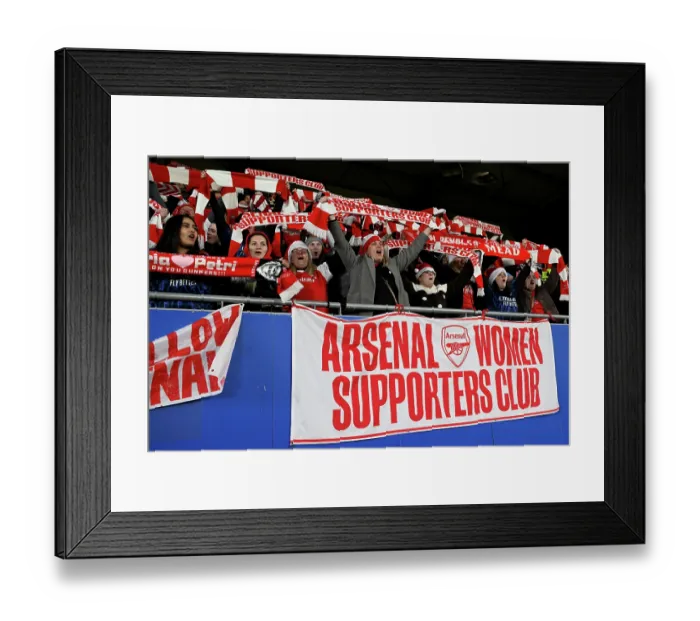 Framed Print : Oud-Heverlee Leuven v Arsenal FC - UEFA Women's Champions League 2025 / 26 League Phase MD6 Oud-Heverlee Leuven v Arsenal FC - UEFA Women's Champions League 2025 / 26 League