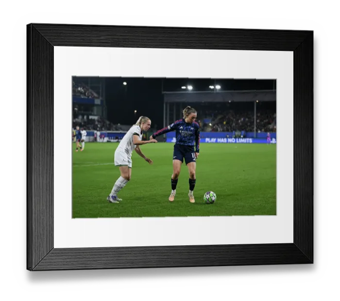 Framed Print : Oud-Heverlee Leuven v Arsenal FC - UEFA Women's Champions League 2025 / 26 League Phase MD6 Oud-Heverlee Leuven v Arsenal FC - UEFA Women's Champions League 2025 / 26 League Framed Print : Oud-Heverlee Leuven v Arsenal FC - UEFA Women's Champions League 2025 / 26 League Phase MD6 Oud-Heverlee Leuven v Arsenal FC - UEFA Women's Champions League 2025 / 26 League