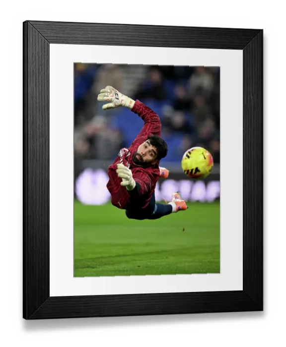 Framed Print : Everton v Arsenal - Premier League