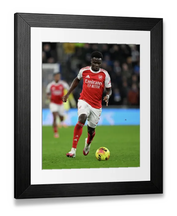 Framed Print : Everton v Arsenal - Premier League