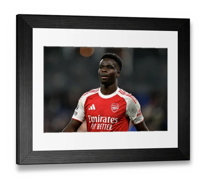 Framed Print : Everton v Arsenal - Premier League