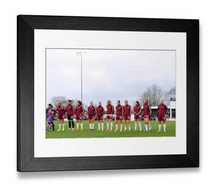 Framed Print : Crystal Palace v Arsenal - Subway Women's League Cup Quarter Final Crystal Palace v Arsenal - Subway Women's League Cup Quarter Final