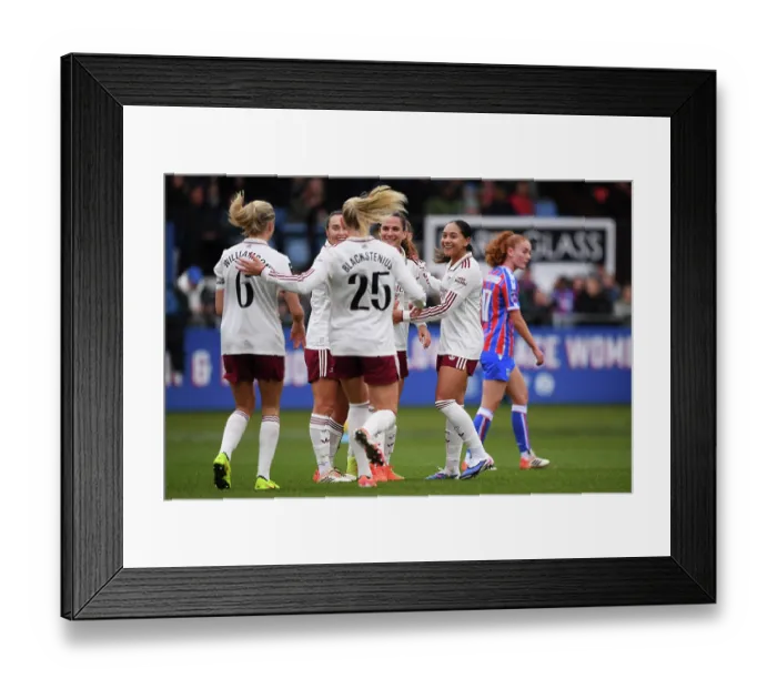 Framed Print : Crystal Palace v Arsenal - Subway Women's League Cup Quarter Final Crystal Palace v Arsenal - Subway Women's League Cup Quarter Final