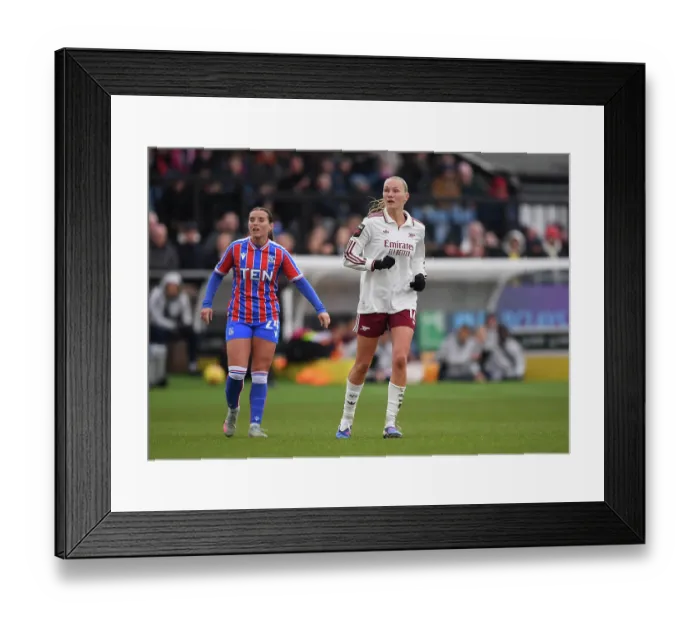 Framed Print : Crystal Palace v Arsenal - Subway Women's League Cup Quarter Final Crystal Palace v Arsenal - Subway Women's League Cup Quarter Final