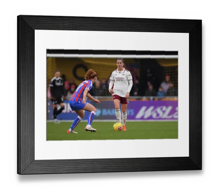 Framed Print : Crystal Palace v Arsenal - Subway Women's League Cup Quarter Final Crystal Palace v Arsenal - Subway Women's League Cup Quarter Final