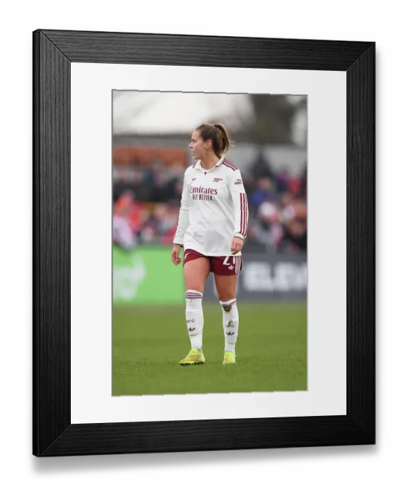 Framed Print : Crystal Palace v Arsenal - Subway Women's League Cup Quarter Final Crystal Palace v Arsenal - Subway Women's League Cup Quarter Final