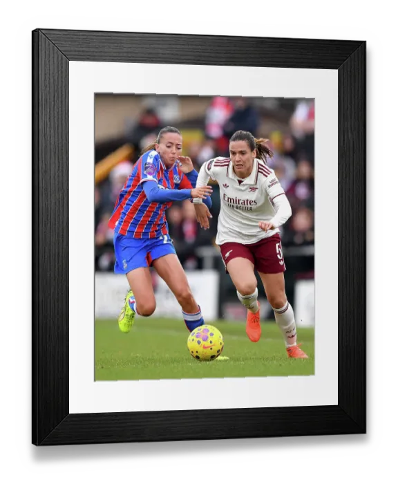 Framed Print : Crystal Palace v Arsenal - Subway Women's League Cup Quarter Final Crystal Palace v Arsenal - Subway Women's League Cup Quarter Final
