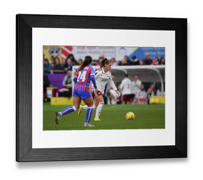 Framed Print : Crystal Palace v Arsenal - Subway Women's League Cup Quarter Final Crystal Palace v Arsenal - Subway Women's League Cup Quarter Final