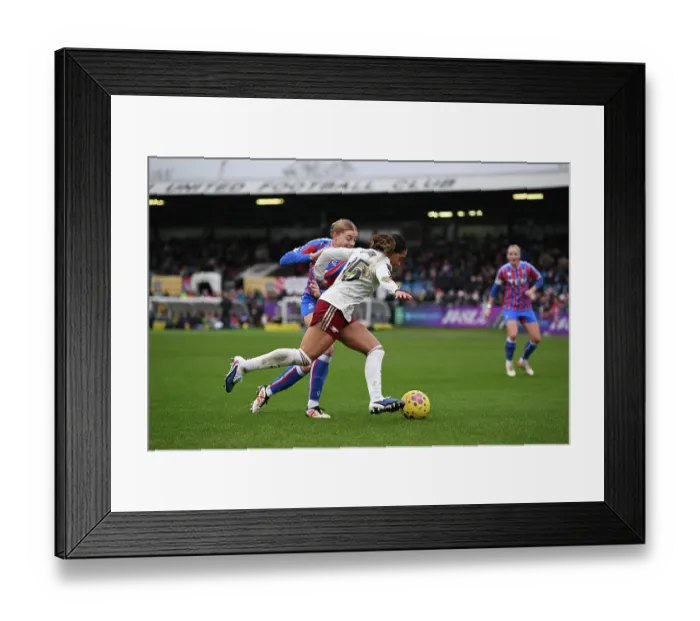 Framed Print : Crystal Palace v Arsenal - Subway Women's League Cup Quarter Final Crystal Palace v Arsenal - Subway Women's League Cup Quarter Final