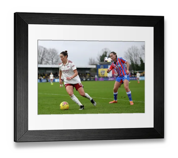 Framed Print : Crystal Palace v Arsenal - Subway Women's League Cup Quarter Final Crystal Palace v Arsenal - Subway Women's League Cup Quarter Final