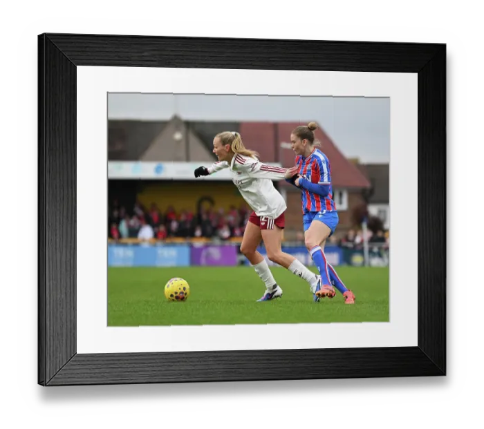 Framed Print : Crystal Palace v Arsenal - Subway Women's League Cup Quarter Final Crystal Palace v Arsenal - Subway Women's League Cup Quarter Final
