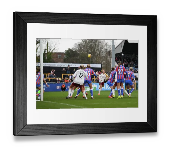 Framed Print : Crystal Palace v Arsenal - Subway Women's League Cup Quarter Final Crystal Palace v Arsenal - Subway Women's League Cup Quarter Final
