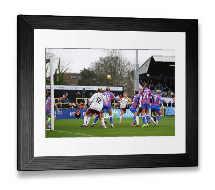 Framed Print : Crystal Palace v Arsenal - Subway Women's League Cup Quarter Final Crystal Palace v Arsenal - Subway Women's League Cup Quarter Final
