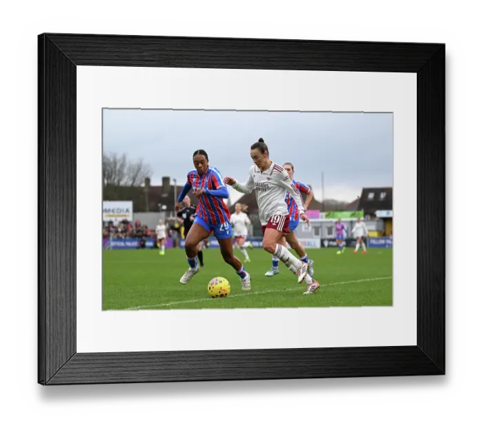 Framed Print : Crystal Palace v Arsenal - Subway Women's League Cup Quarter Final Crystal Palace v Arsenal - Subway Women's League Cup Quarter Final