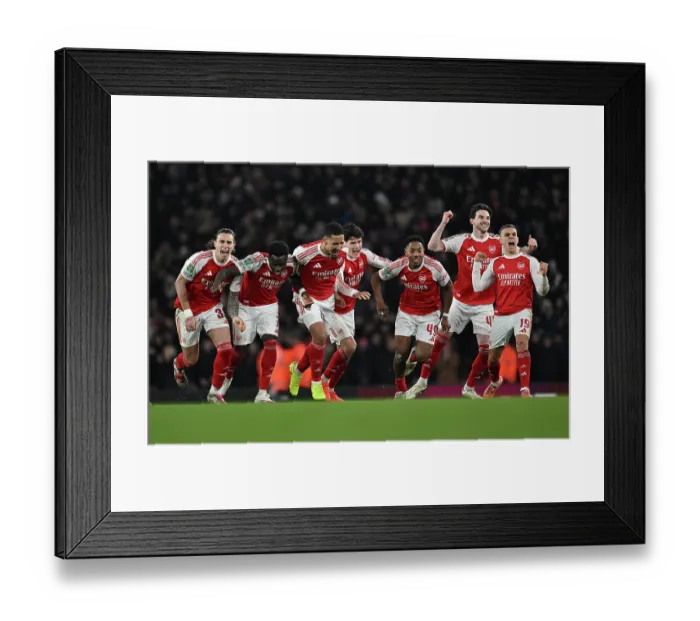 Framed Print : Arsenal v Crystal Palace - Carabao Cup Quarter Final