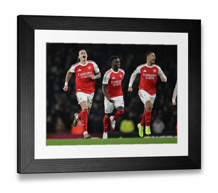 Framed Print : Arsenal v Crystal Palace - Carabao Cup Quarter Final Framed Print : Arsenal v Crystal Palace - Carabao Cup Quarter Final